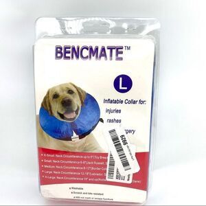 Bencmate Protective Inflatable Dog Collar Recovery New Size Large